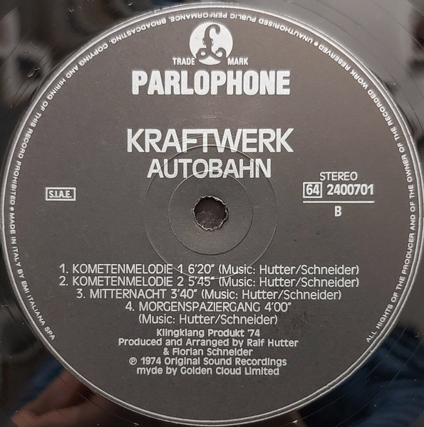 Kraftwerk - Autobahn (LP, Album, RE)