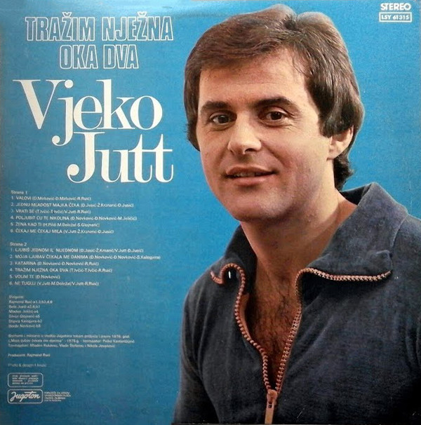 Vjeko Jutt - Tražim Nježna Oka Dva (LP, Album)