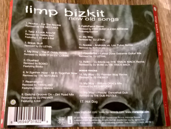Limp Bizkit - New Old Songs  (CD, Album)