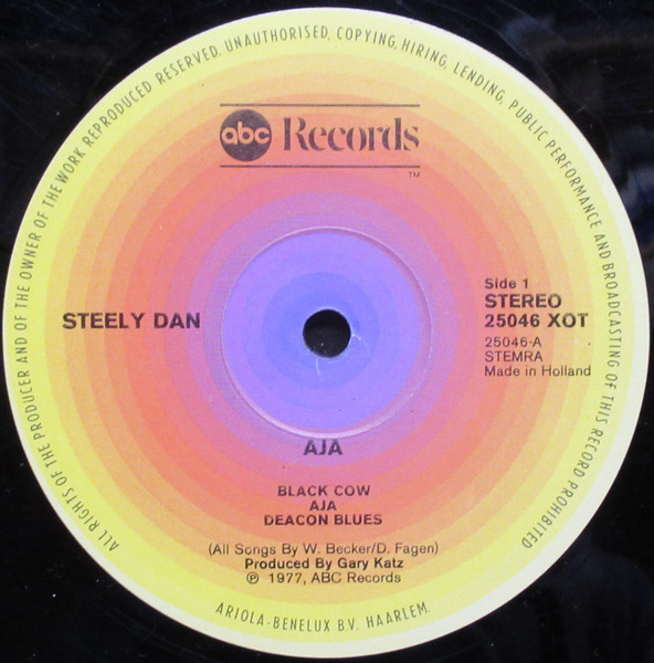 Steely Dan - Aja (LP, Album, Gat)