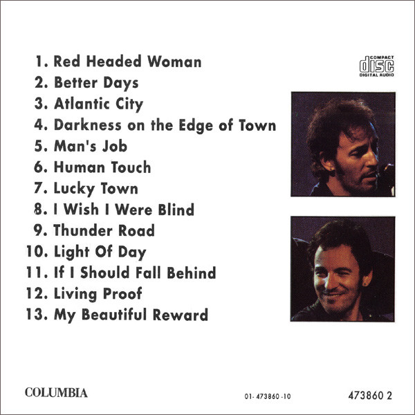 Bruce Springsteen - In Concert / MTV Plugged (CD, Album)