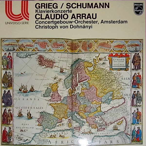 Grieg*  /  Schumann*, Claudio Arrau, Concertgebouw-Orchester* - Klavierkonzerte (LP, Album, RE)