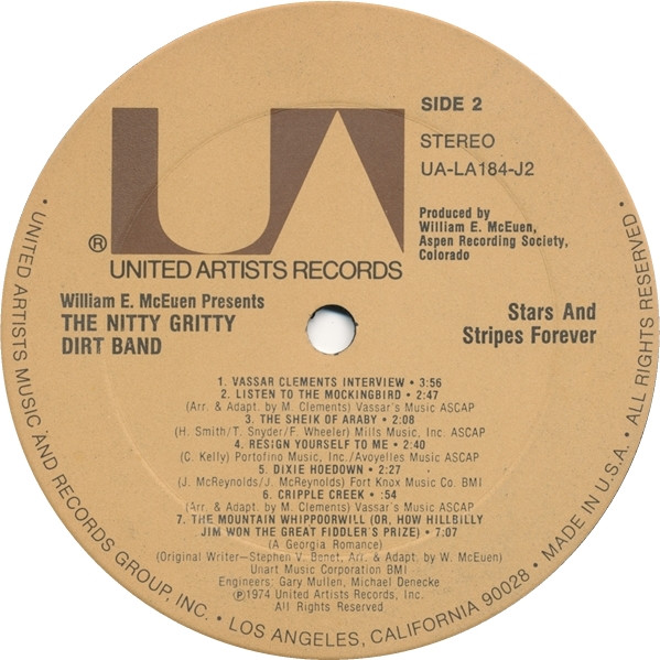 Nitty Gritty Dirt Band - Stars And Stripes Forever (2xLP, Album, RP, Gat)