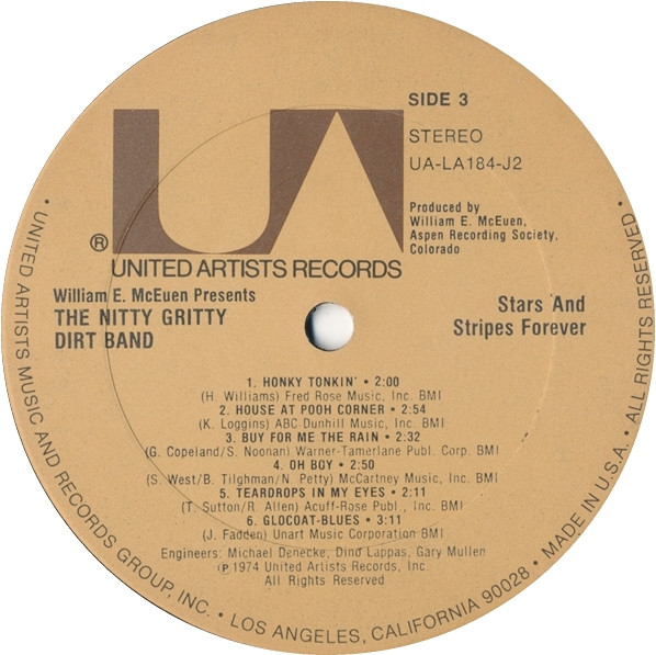 Nitty Gritty Dirt Band - Stars And Stripes Forever (2xLP, Album, RP, Gat)