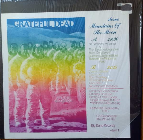 Grateful Dead* - Mountains Of The Moon (LP, Album, Unofficial)
