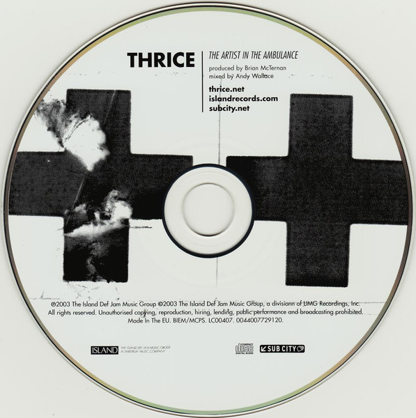 Thrice - The Artist In The Ambulance (CD, Album)