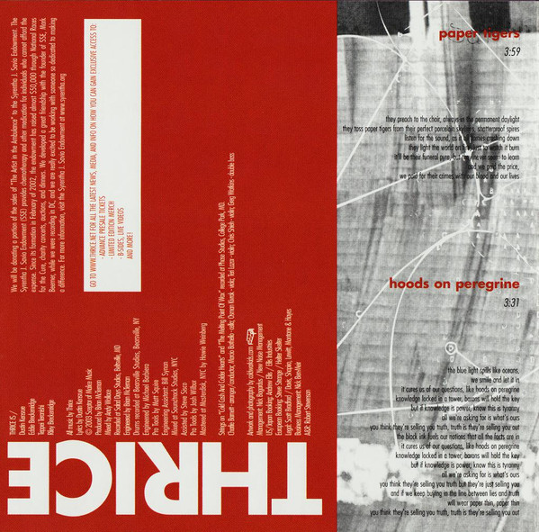 Thrice - The Artist In The Ambulance (CD, Album)
