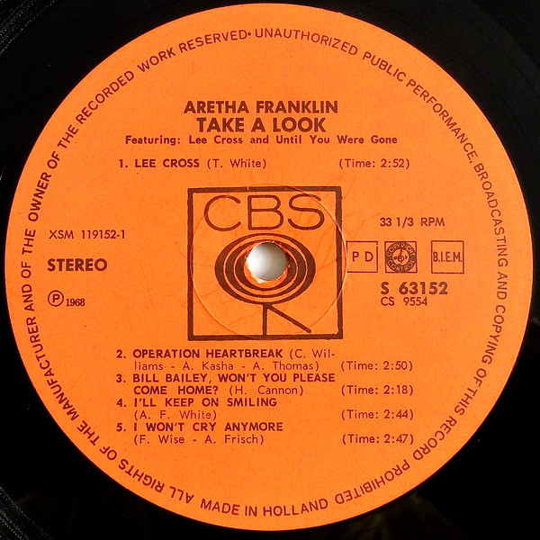 Aretha Franklin - Soul, Soul, Soul (LP, Album, Comp)