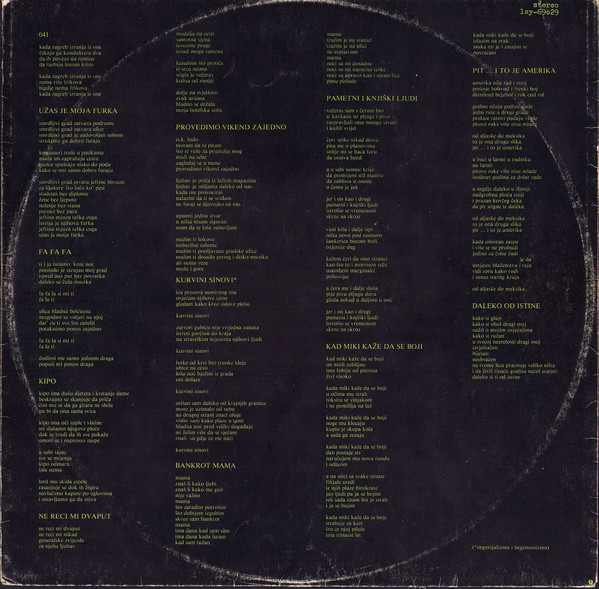 Azra (3) - Sunčana Strana Ulice (2xLP, Album)