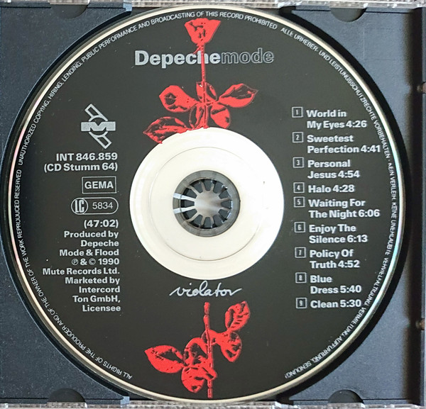 Depeche Mode - Violator (CD, Album, RP)