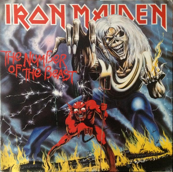 Iron Maiden - The Number Of The Beast (LP, Album)