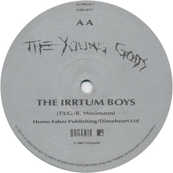The Young Gods - Did You Miss Me? Did You Miss Me? (Hello, Hello I'm Back Again!) / The Irrtum Boys (12