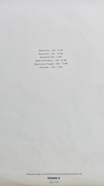 New Order - Substance (2xLP, Comp)