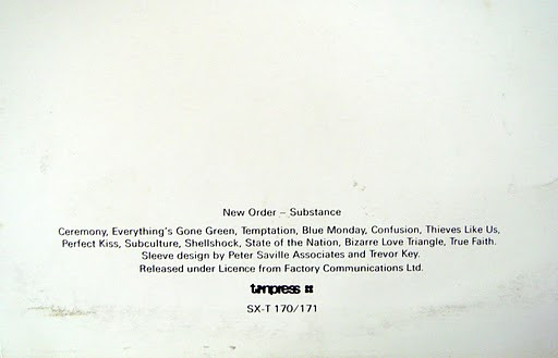 New Order - Substance (2xLP, Comp)