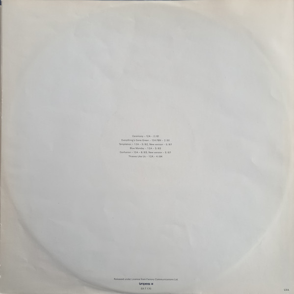 New Order - Substance (2xLP, Comp)