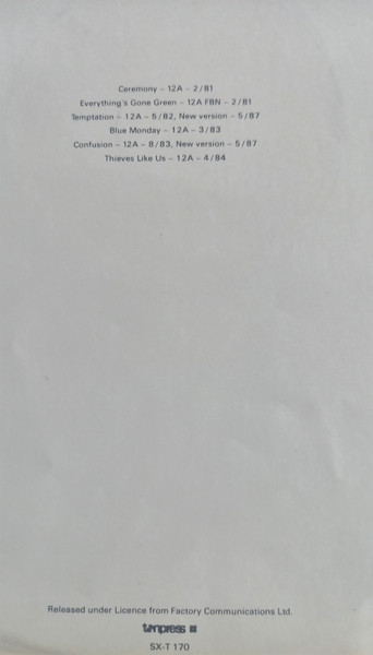 New Order - Substance (2xLP, Comp)