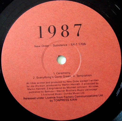 New Order - Substance (2xLP, Comp)