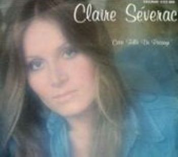 Claire Severac - Cette Fille De Passage (LP, Album)
