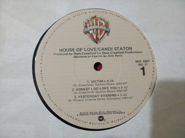 Candi Staton - House Of Love (LP, Album, Los)