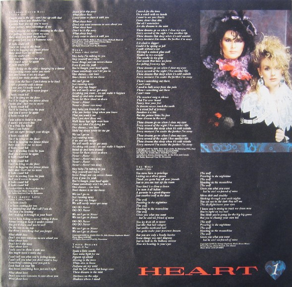 Heart - Heart (LP, Album)