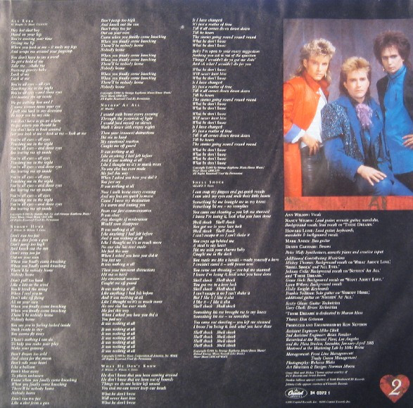 Heart - Heart (LP, Album)