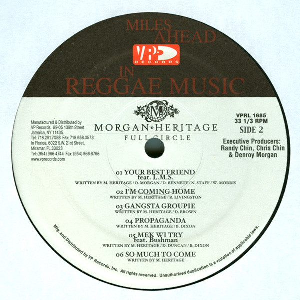 Morgan Heritage - Full Circle (LP, Album)