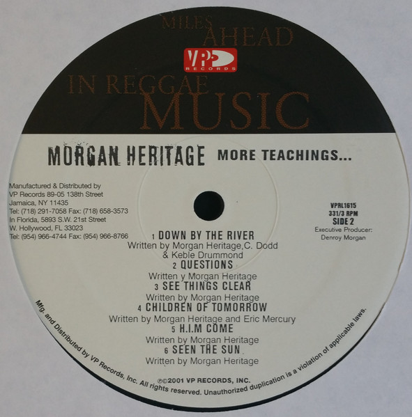 Morgan Heritage - More Teachings... (LP, Album)