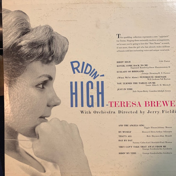 Teresa Brewer - Ridin' High (LP, Album, Gat)