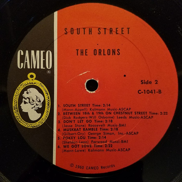 The Orlons - South Street By The Orlons (LP, Album)