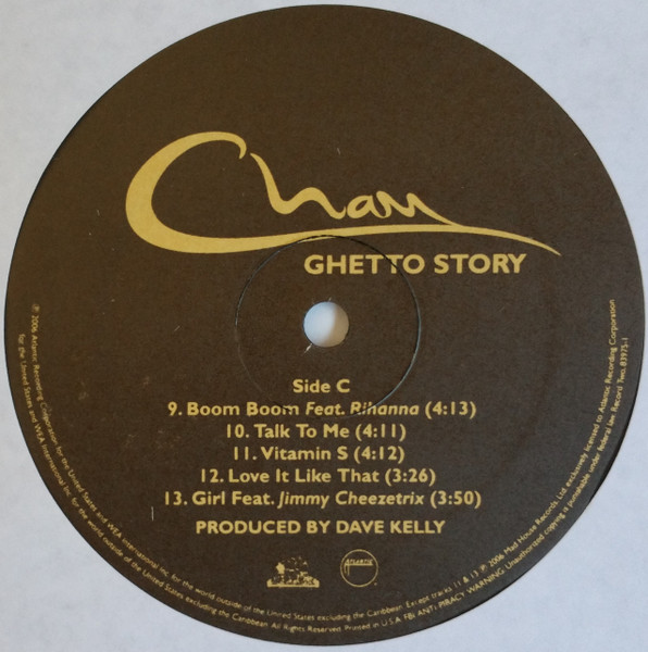 Cham* - Ghetto Story (2xLP, Album)