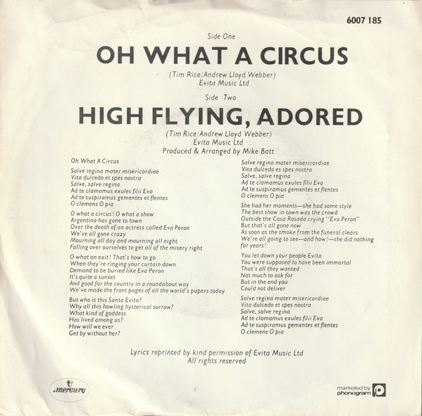 David Essex - Oh What A Circus (7