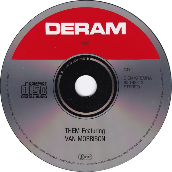 Them (3) Featuring Van Morrison - Them Featuring Van Morrison (2xCD, Comp)