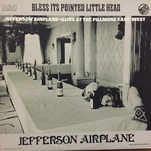 Jefferson Airplane - Bless Its Pointed Little Head (LP, Album, RE)