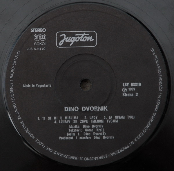 Dino Dvornik - Dino Dvornik (LP, Album)