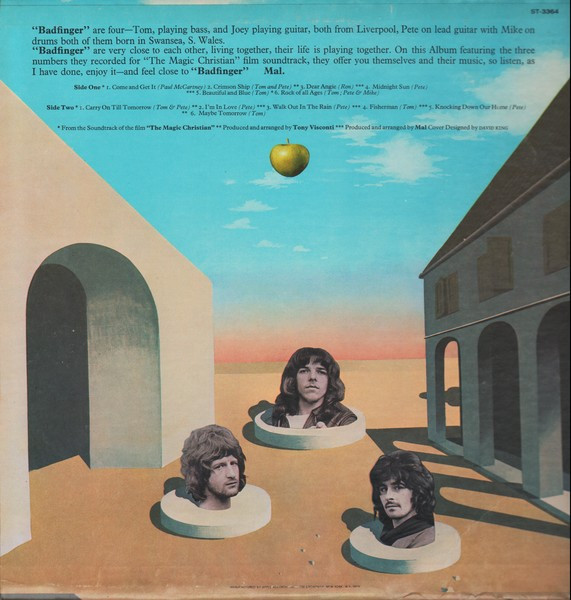 Badfinger - Magic Christian Music (LP, Album, Jac)