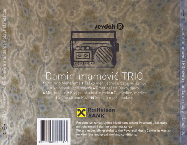 Damir Imamović Trio - Svira Standarde / Plays Standards (CD, Album)