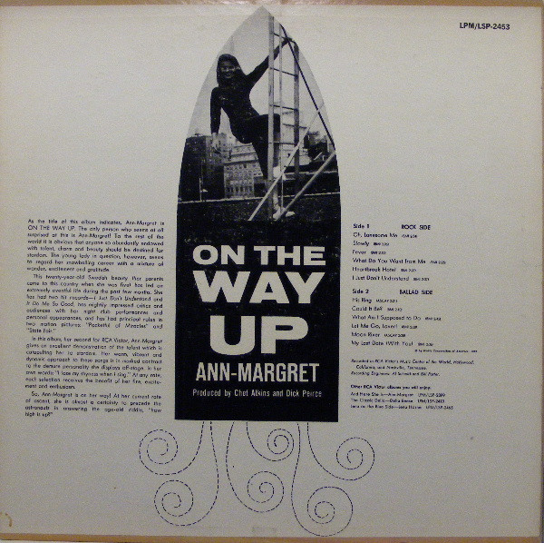 Ann-Margret* - On The Way Up (LP, Album, Ind)