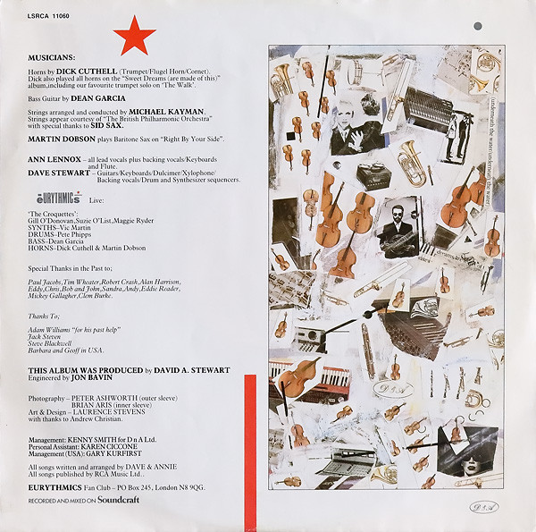 Eurythmics - Touch (LP, Album)