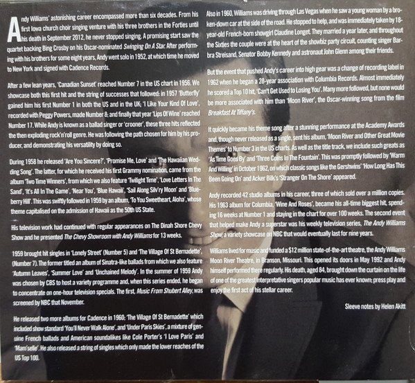 Andy Williams - Moon River (3xCD, Comp, RM)