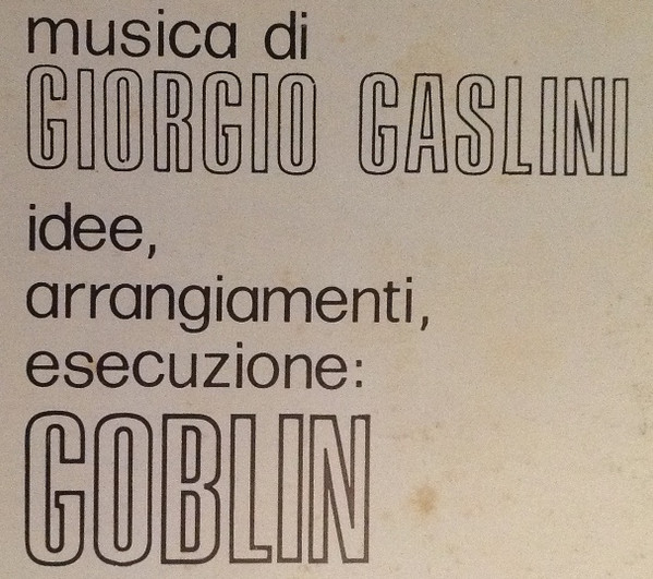 Goblin - Profondo Rosso (Colonna Sonora Originale Del Film) (LP, Album, RE)