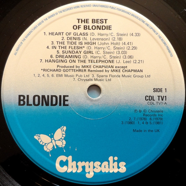 Blondie - The Best Of Blondie (LP, Comp, RP)