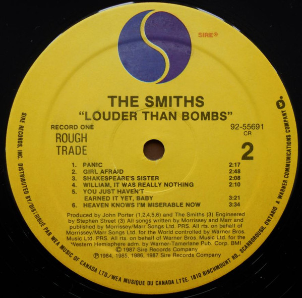 The Smiths - Louder Than Bombs (2xLP, Comp, Gat)