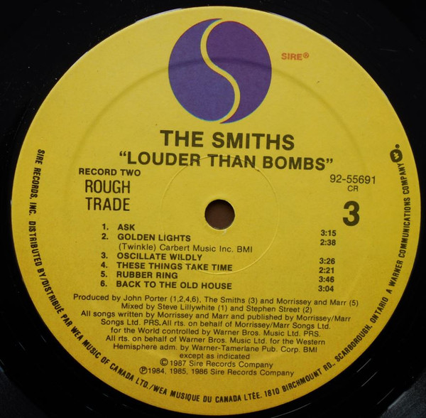 The Smiths - Louder Than Bombs (2xLP, Comp, Gat)