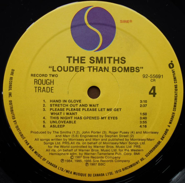 The Smiths - Louder Than Bombs (2xLP, Comp, Gat)