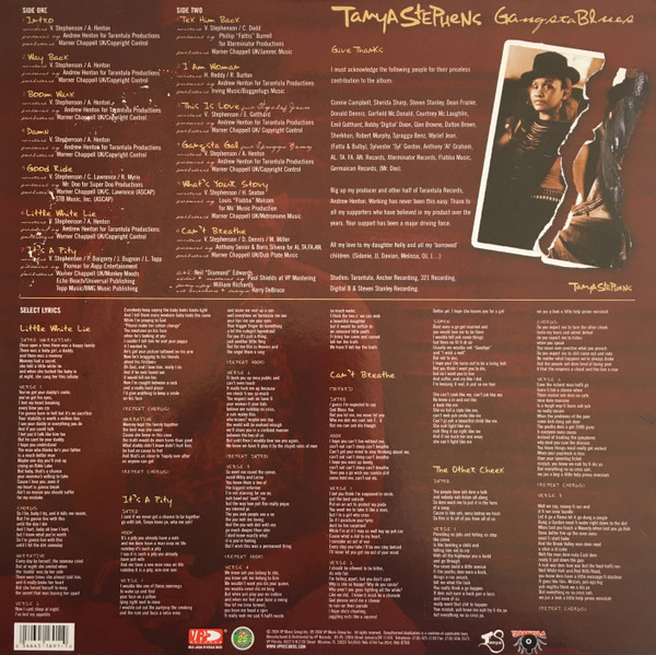 Tanya Stephens - Gangsta Blues (LP, Album)