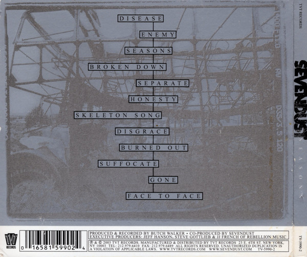 Sevendust - Seasons (CD, Album + DVD-V + S/Edition, Dig)