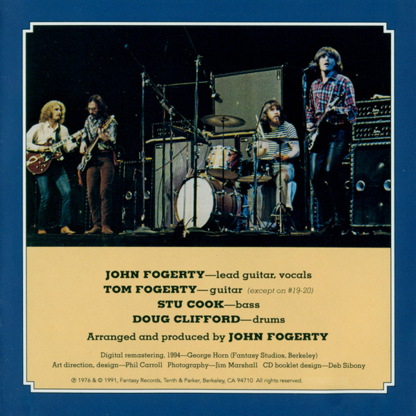 Creedence Clearwater Revival Featuring John Fogerty - Chronicle (The 20 Greatest Hits) (CD, Comp, RE, RM)
