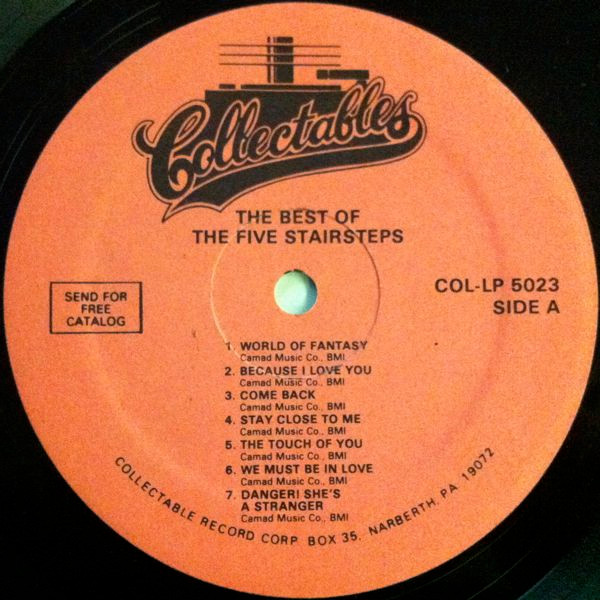 The Five Stairsteps* - The Best Of The Five Stairsteps (LP, Comp)