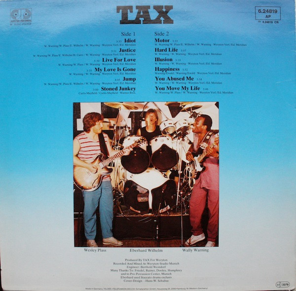 Tax (3) - Tax (LP, Album)
