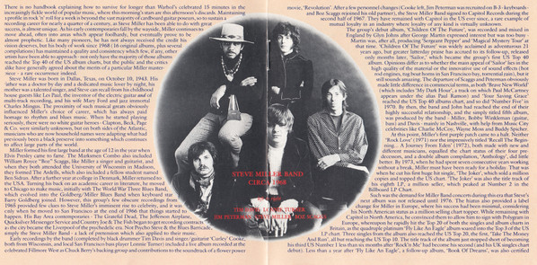 Steve Miller Band - The Best Of 1968 - 1973 (CD, Comp)